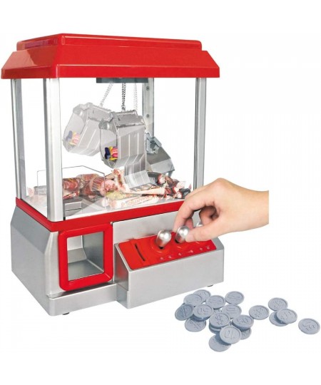 Mini Arcade Claw Machine Toy | Carnival Games Claw Electronic Claw Machine with Lights and Sound and Volume Control | Excitin...