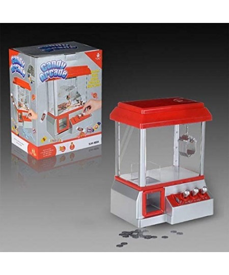 Mini Arcade Claw Machine Toy | Carnival Games Claw Electronic Claw Machine with Lights and Sound and Volume Control | Excitin...