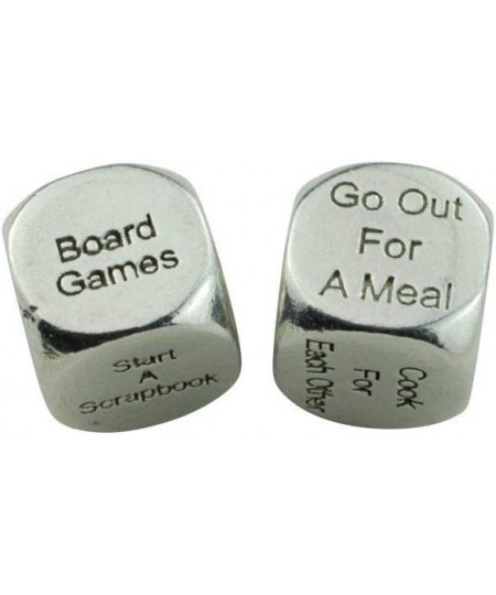 9 Year Anniversary Metal Date Night Dice - Create a Unique 9th Anniversary Date Night $28.58 - Game Accessories