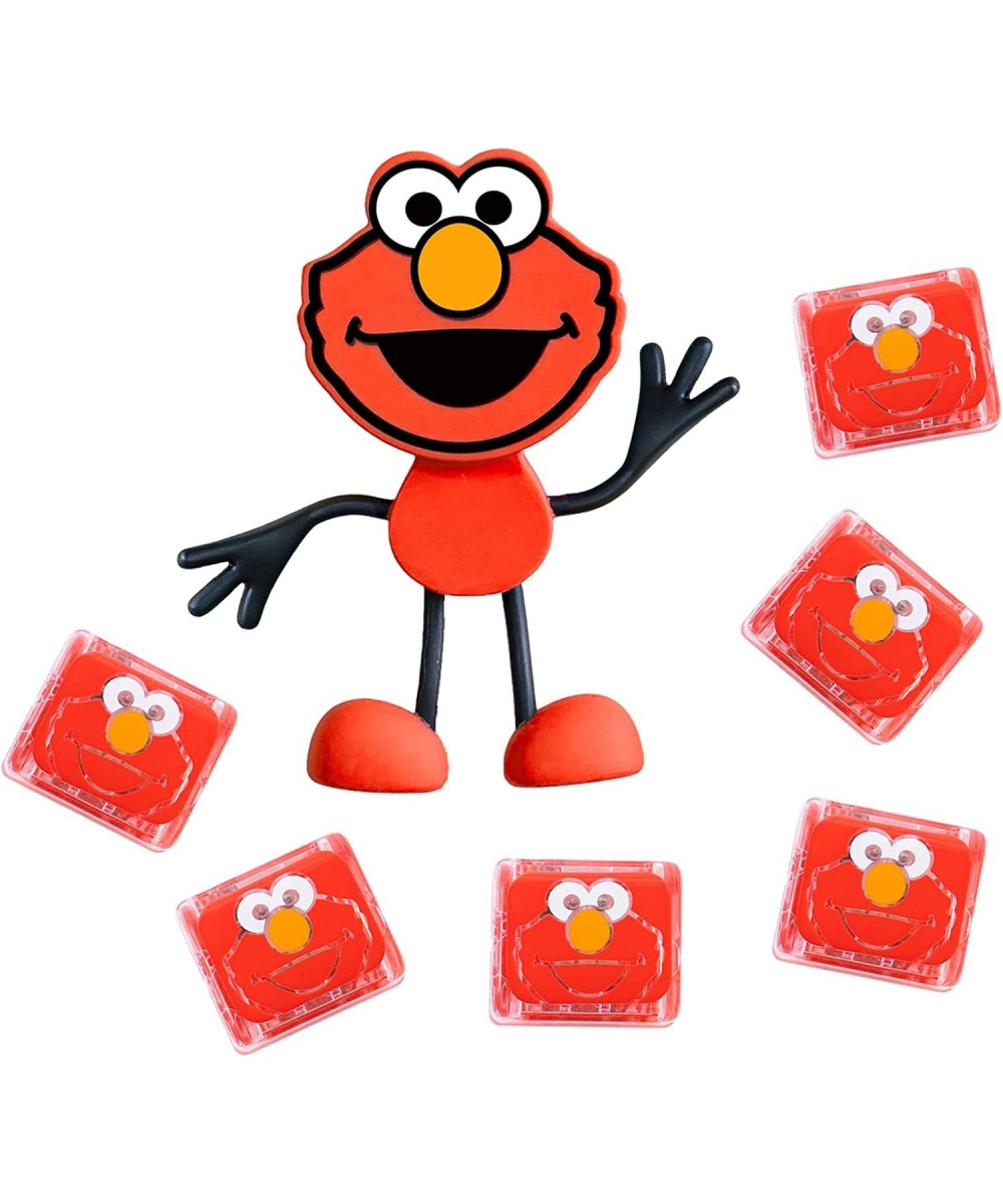 x Sesame Street Elmo Water-Activated Bath Toy with 6 Reusable Light-Up Cubes for Sensory Play $45.88 - Bathtub Toys