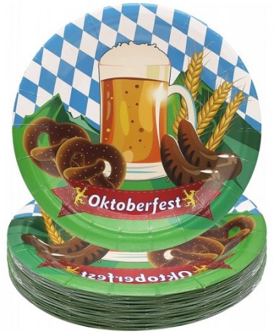 50PCS 7 Inch Disposable Dessert Plates for Oktoberfest Party $21.70 - Kids' Party Tableware