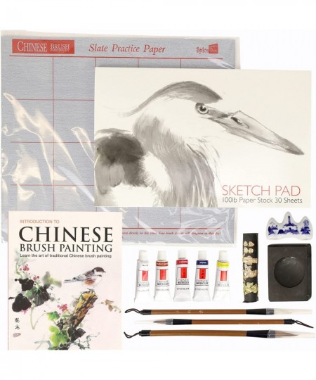 Adult Art Craft & Hobby Kits Introduction to Chinese Brush Painting Multi Colors 06826 $57.39 - Kids' Drawing & Writing Boards