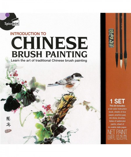 Adult Art Craft & Hobby Kits Introduction to Chinese Brush Painting Multi Colors 06826 $57.39 - Kids' Drawing & Writing Boards