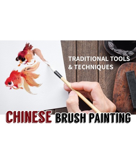 Adult Art Craft & Hobby Kits Introduction to Chinese Brush Painting Multi Colors 06826 $57.39 - Kids' Drawing & Writing Boards