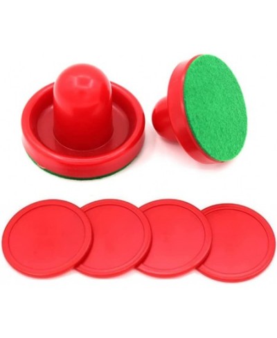 Air Hockey Pushers and Pucks Mini Air Hockey Puck for Air Hockey Table Replacement Parts Hover Hockey Paddles Small 3 Inch (2...