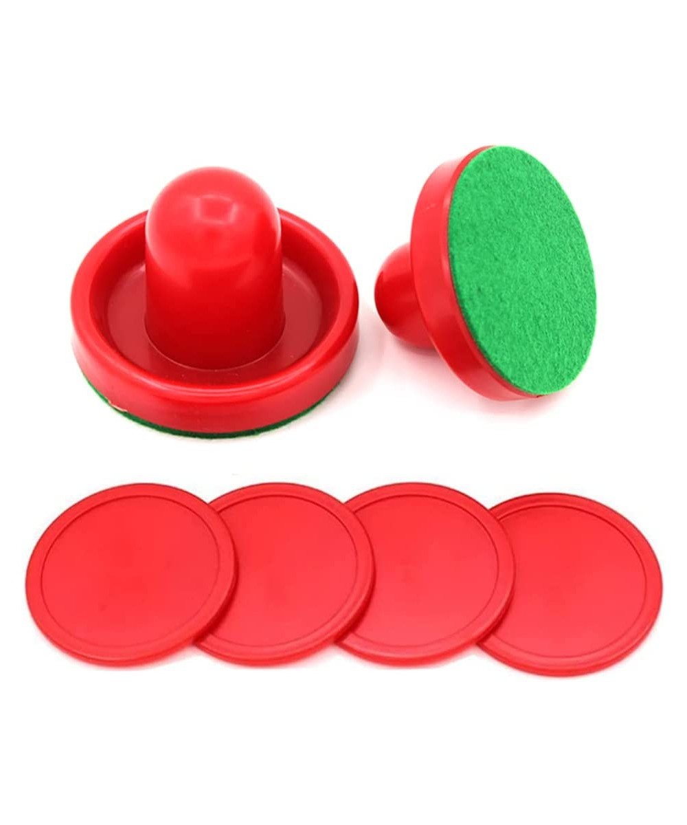 Air Hockey Pushers and Pucks Mini Air Hockey Puck for Air Hockey Table Replacement Parts Hover Hockey Paddles Small 3 Inch (2...