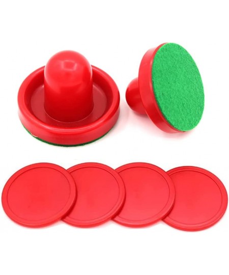 Air Hockey Pushers and Pucks Mini Air Hockey Puck for Air Hockey Table Replacement Parts Hover Hockey Paddles Small 3 Inch (2...