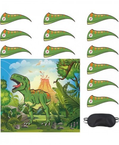 1 Set Dinosaur Party Game Pin The Tail on The Dinosaur Game Dino Theme Birthday Party Supplies for Kids $15.25 - Kids' Party ...