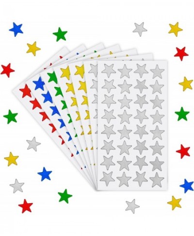 Star Stickers 1000pk. Small Stickers Assorted Colors Stickers. Foil Star Stickers ½” Diameter Star Stickers for Kids Reward A...