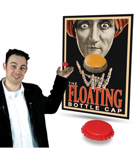 Magic Trick Floating Bottle Cap $17.02 - Magic Kits & Accessories