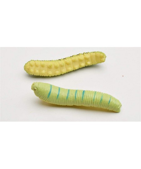 Fake Worm Crawling Insects 12 Pcs/Lot Simulation Caterpillar for Educational Learning Toys Halloween Prank Joke Toy for Kids ...