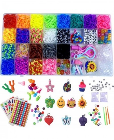 Rubber Band Bracelet Kit Loom Bracelet Making Kit for Girl Rubber Bands Refill Loom Kit Rubber Bands for Bracelet Making Kits...