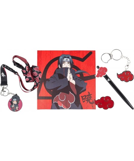 Shippuden Akatsuki Collector Looksee Box Items | Itachi Uchiha Accessories | Geeky Gift Box | 5 Themed Toy Collectibles $58.7...