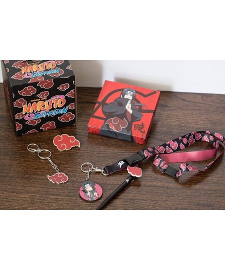 Shippuden Akatsuki Collector Looksee Box Items | Itachi Uchiha Accessories | Geeky Gift Box | 5 Themed Toy Collectibles $58.7...