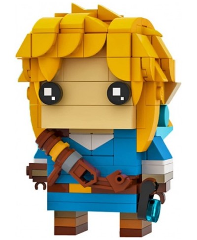 Breath of The Wild Link Building Kit Game Character Model Building Block Sets Unique BOTW Decorations and Building Toys Gifts...