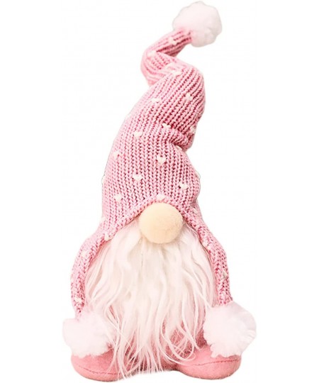 Christmas Decoration Santa Gnome Plush Doll Faceless Doll Hanging Ornaments Elf Plush Doll Dwarf Plush Toys Plush Gnome Doll ...