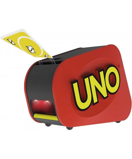 UNO Extreme Card Game Featuring Random-Action Launcher with Lights & Sounds & 112 Cards Kid Teen & Adult Game Night Gift Ages...