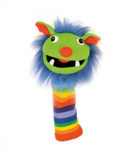 Knitted Puppet -Rainbow Multicolor 15 inches $47.29 - Hand Puppets