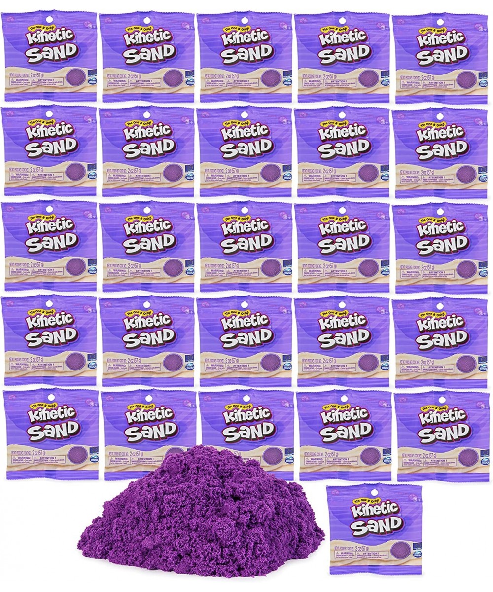 Kinetic Sand 26-Piece Purple Play Sand Party Pack (Online Exclusive) for Party Favors Goodie Bags and More Sensory Toys for K...