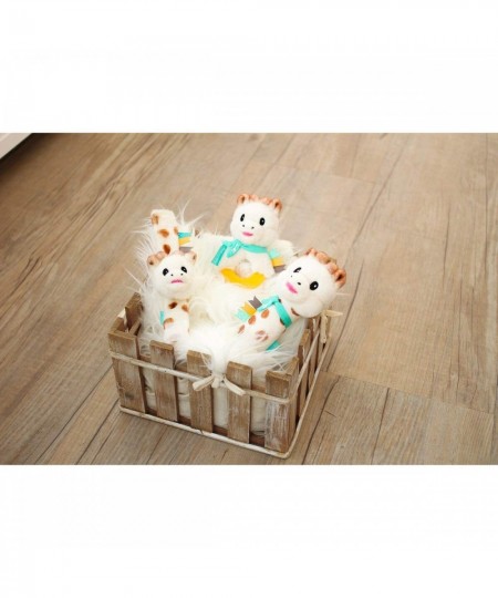 Sophie The Giraffe Sweetie Pouette Rattle White Brown Yellow $22.79 - Baby Rattles & Plush Rings