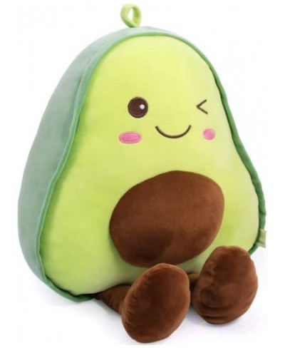 16.5 inch Avocado Plush Toy Pillow Gift Lovely Fruit Plush Toy Doll Pillow Pillow Suitable for Children Girls Boys and Holida...