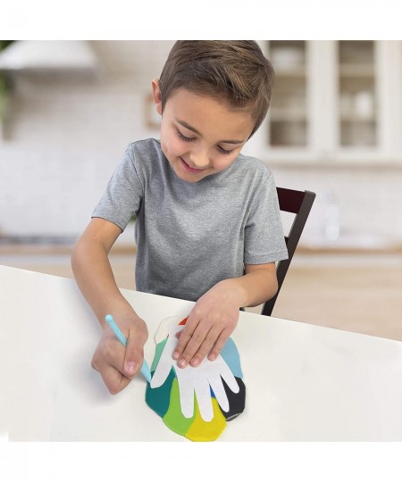 Make Your Own Clay Handprint Bowls Craft Kit for Kids Boys and Girls Ages 6 Years and Up $34.94 - Craft Kits