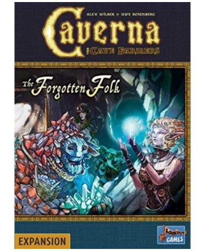 Caverna The Cave Farmers The Forgotten Folk Board Game EXPANSION | Cooperative Farming Strategy Game for Adults and Kids | Ag...