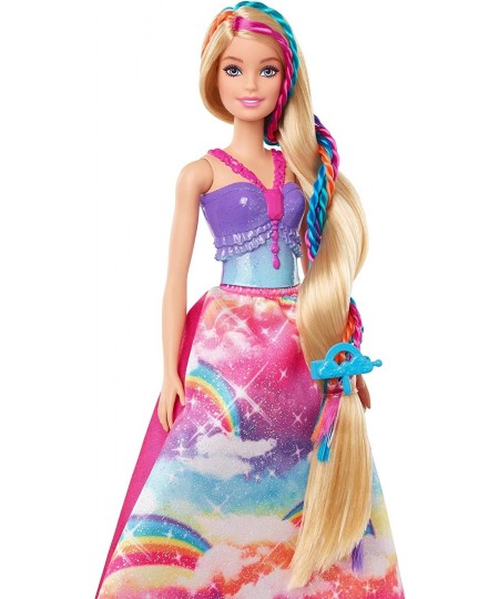 Doll Fantasy Hair With Braid And Twist Styling Rainbow Extensions Twisting Tool And Accessories $26.91 - Dolls