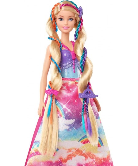 Doll Fantasy Hair With Braid And Twist Styling Rainbow Extensions Twisting Tool And Accessories $26.91 - Dolls