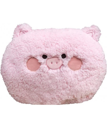 Pig Plush Pillow Large Pig Stuffed Animal (22*21 inch) Adorable Piggy Plush Toy Big Hugging Pillow Home Cushion Decoration Bi...