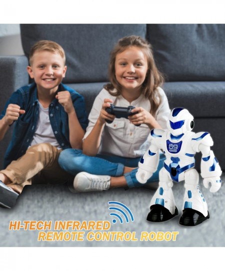 remote control smart robot toy for kids Flexible Head & Arms Dance Moves Music and lights Programmable Remote Control Smart I...