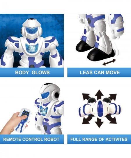 remote control smart robot toy for kids Flexible Head & Arms Dance Moves Music and lights Programmable Remote Control Smart I...