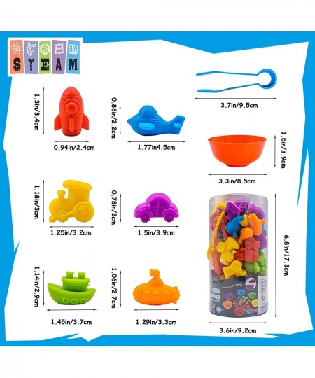 Counting Transport Matching Game with Sorting Cups Color Classification and Sensory Training Educational Learning Toys Set Gi...