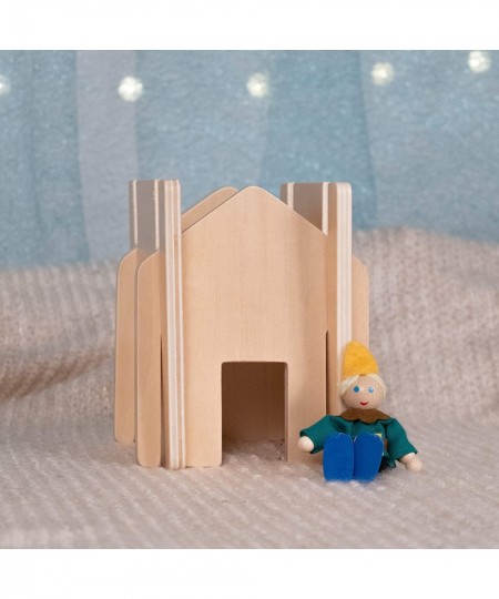 FF410 Happy Architect - Natural - Set of 28 - Ages 2+ - Wooden Building Blocks for Preschoolers and Elementary Aged Kids $118...