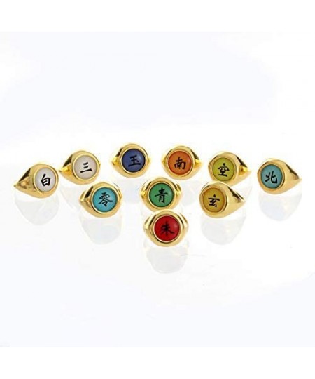 Anime Akatsuki Rings Cosplay Rings Toy Full Set of 11pcs for Party Decoration Accessories (style 2) $24.04 - Kids' Dress-Up A...