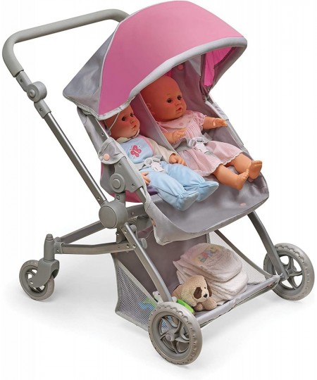 Voyage Twin Carriage Double Doll Stroller (fits 18 inch Dolls) $94.03 - Doll Accessories