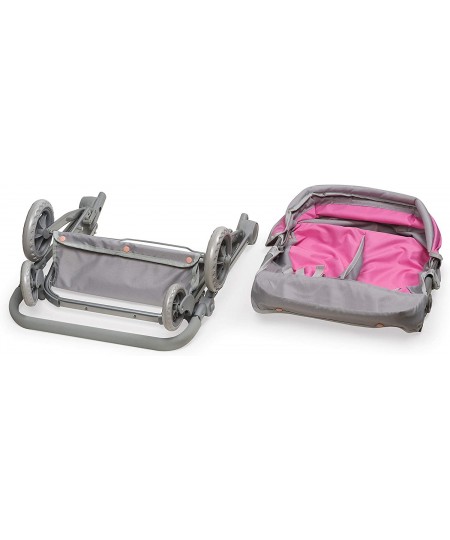 Voyage Twin Carriage Double Doll Stroller (fits 18 inch Dolls) $94.03 - Doll Accessories