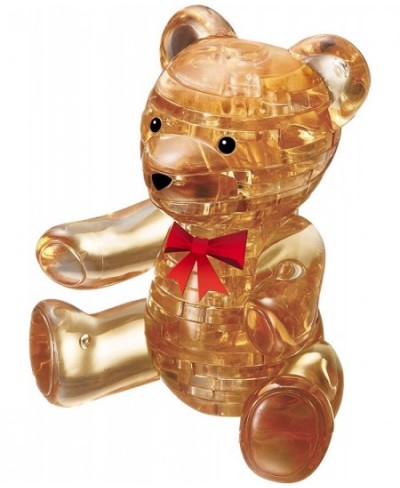 Original 3D Crystal Puzzle - Teddy Bear - Fun yet challenging brain teaser that will test your skills and imagination For Age...