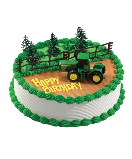 John Deere Party Cake Decoration Kit Tractor Style $21.42 - Kids' Party Decorations