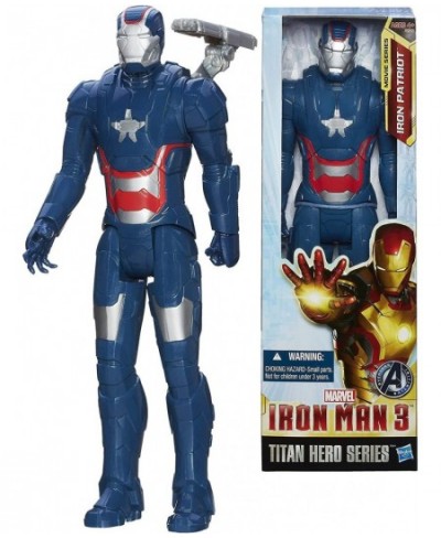 Titan Hero Series Iron Patriot War Machine 12 Inch Tall Action Figure from Marvel Avengers $21.26 - Action Figures