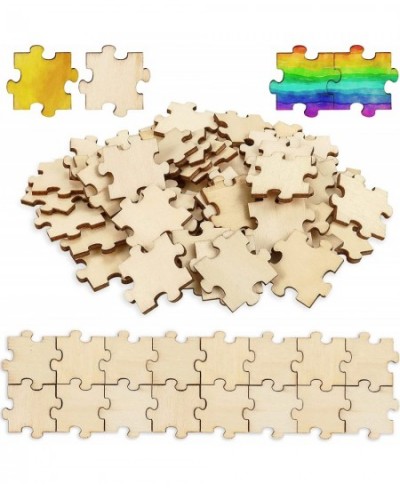 300PCS Blank Puzzles Freeform Blank Puzzle Pieces Blank Wooden Puzzles DIY Jigsaw Puzzles Plain Puzzle Pieces for Crafts Arts...