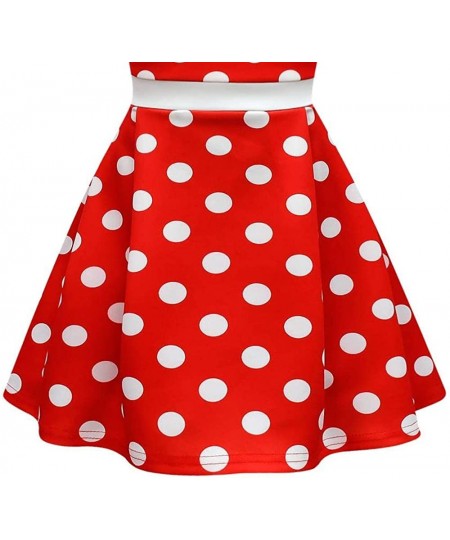 Toddler Little Girls Polka Dots Fancy Dress Halloween Costume Birthday Party Outfit with Mouse Ears Hair Hoop $41.31 - Kids' ...