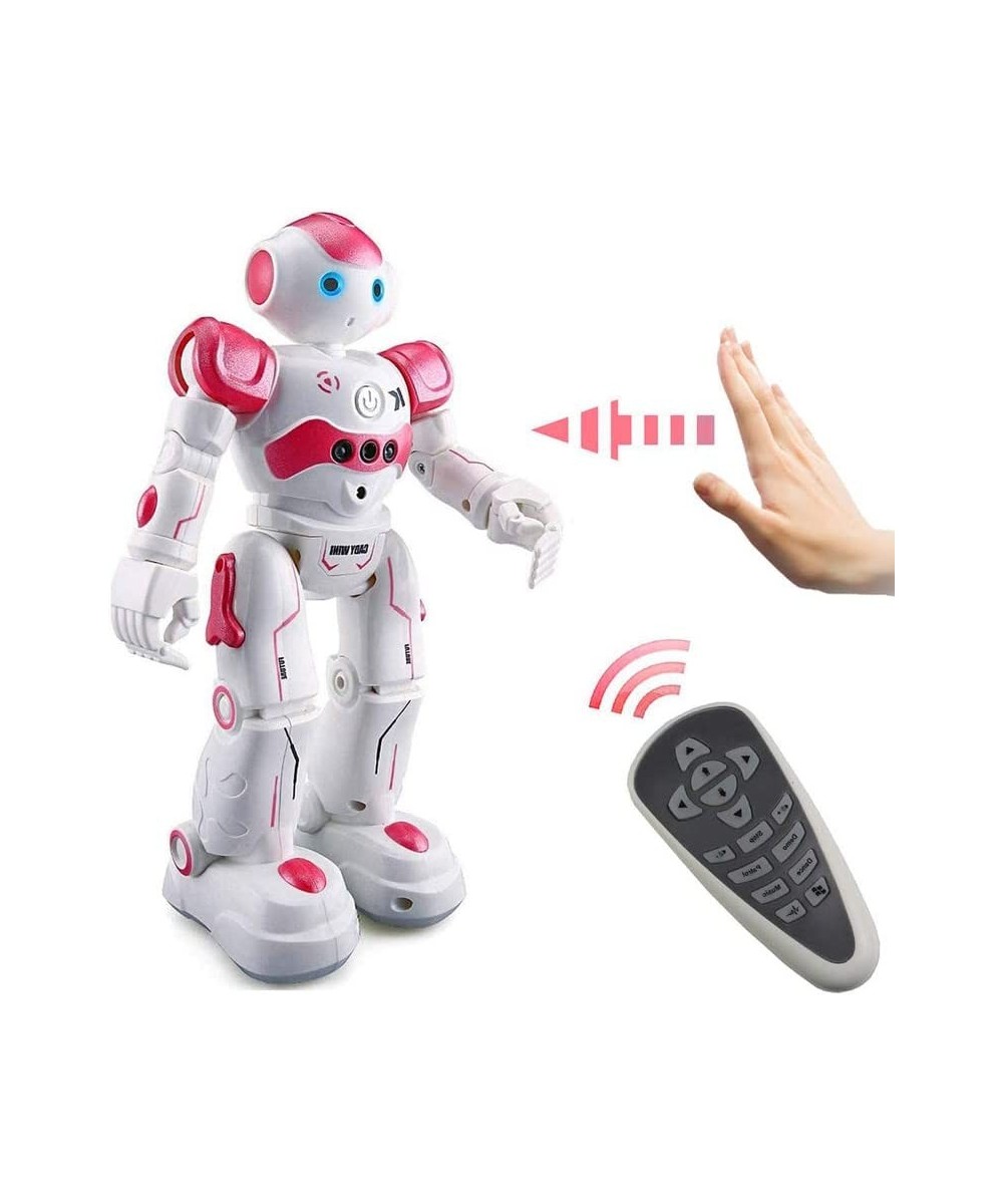 Smart Remote Control Robot Toy for Kids Rechargeable Interactive Gesture Sensing Smart RC Robot for Girls Dancing Walking Mus...