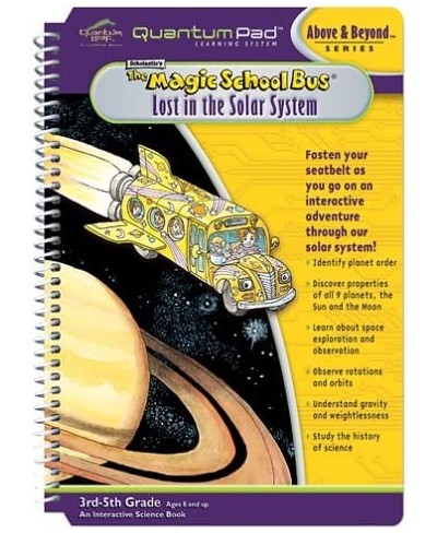 Quantum Pad Library: Scholastic's The Magic School Bus: Lost in The Solar System $25.23 - Electronic Learning & Education Toys