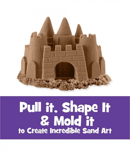 Kinetic Sand 2.5kg (5.5lb) of All-Natural Brown Sensory Toys Play Sand for Mixing Molding & Creating $32.39 - Kids' Drawing &...