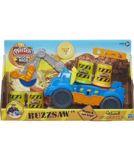 Buzzsaw Logging Truck Toy with 4 Non-Toxic Colors 3-Ounce Cans (Amazon Exclusive) $38.87 - Play Figure Playsets