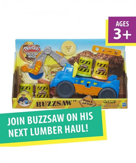 Buzzsaw Logging Truck Toy with 4 Non-Toxic Colors 3-Ounce Cans (Amazon Exclusive) $38.87 - Play Figure Playsets