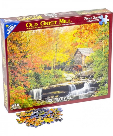 Puzzles Old Grist Mill - 1000 Piece Jigsaw Puzzle $33.34 - Jigsaw Puzzles