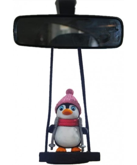 Swinging Penguin Car Hanging Ornament Rear View Mirror Interior Accessories $15.44 - Solar Power Kits