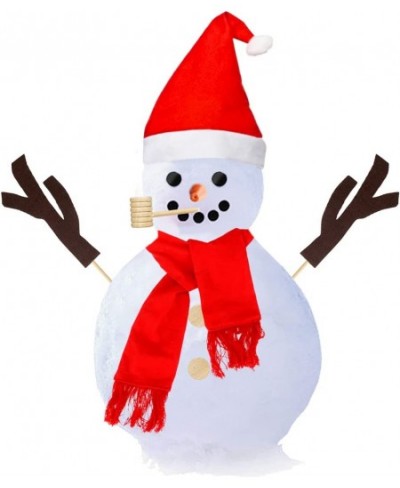 Snowman Kit Snowman Decorating Kit for Kids Snowman Dressing Making Kit for Winter Party Christmas Holiday Decoration $21.05 ...